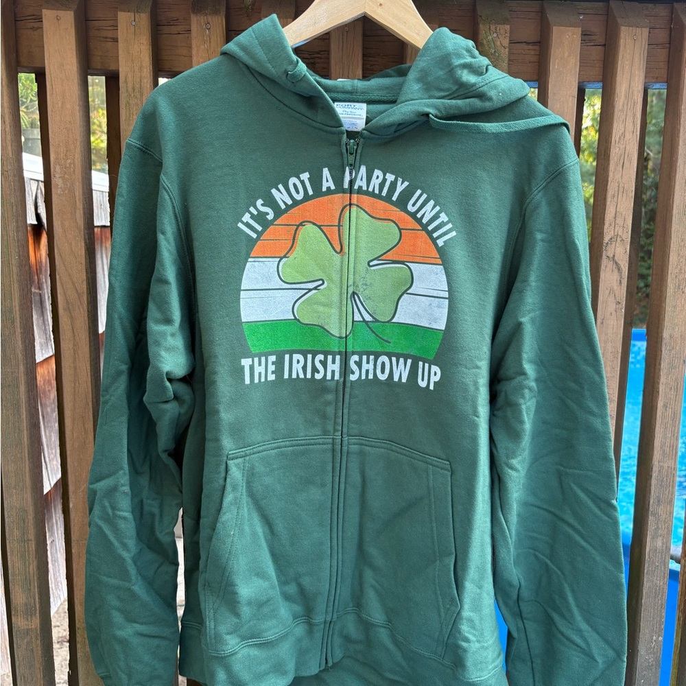 St. Patrick’s Day Party Hoodie NWT